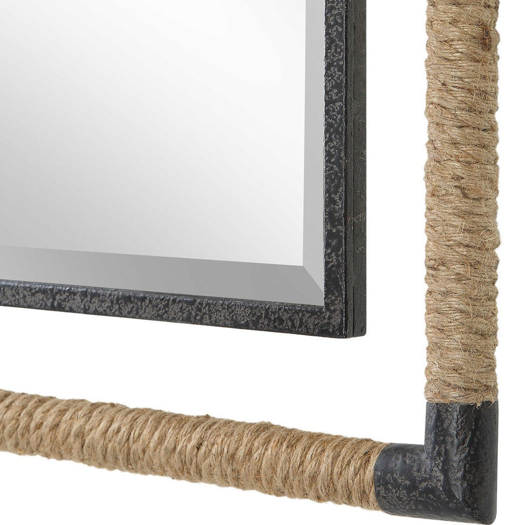 Melville Mirror by Uttermost up close detail view