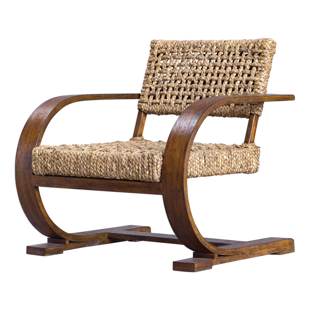 Rehema Accent Chair by Uttermost side view