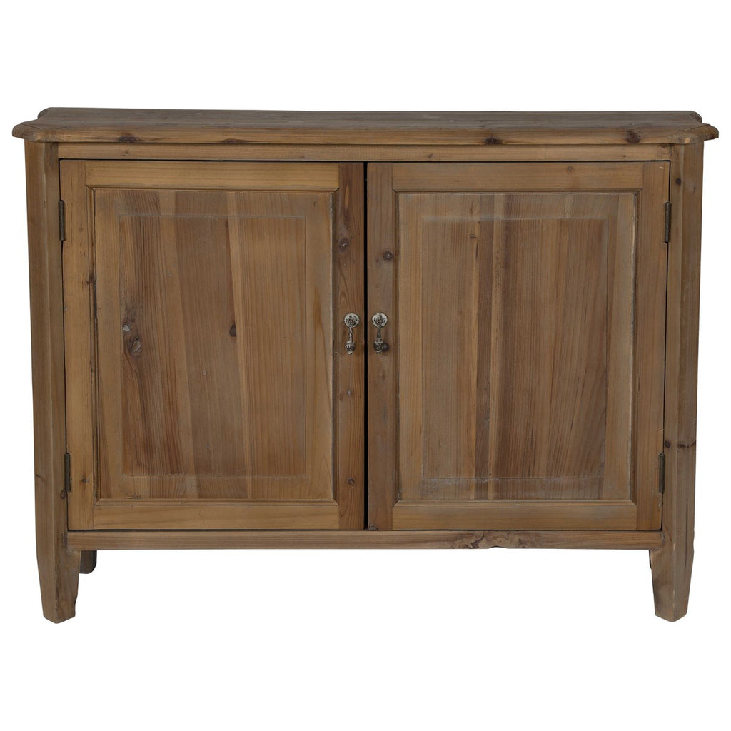 Uttermost Altair 2 door wood cabinet with adjustable shelf 