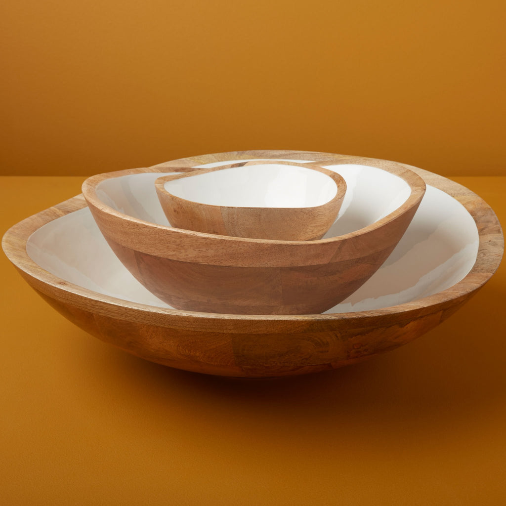 Madras Medium Bowl by BeHome stacked collection