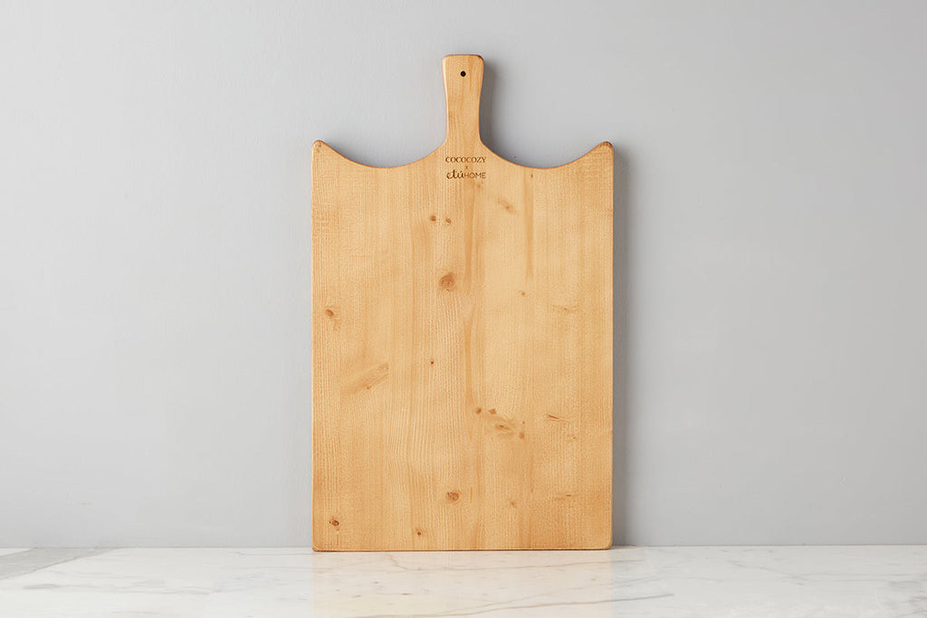 Back view COCOCOZY square link serving board, Large: by etúHOME