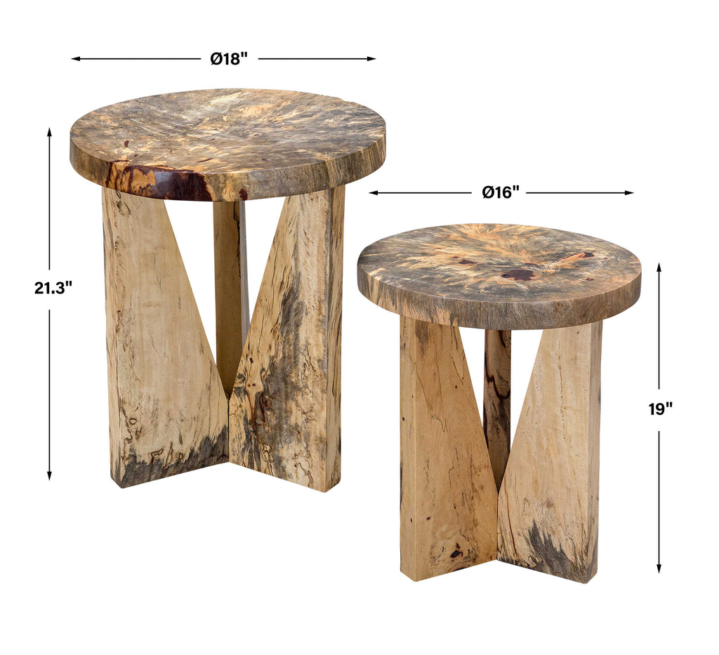 Nadette Nesting Table by Uttermost measurements