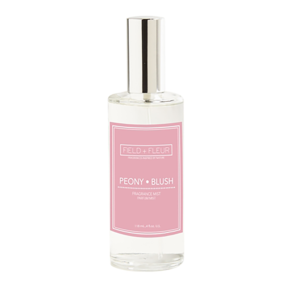 Peony Blush Fragrance Mist by Hillhouse Naturals Field+Fleur  4oz.  Made in USA.