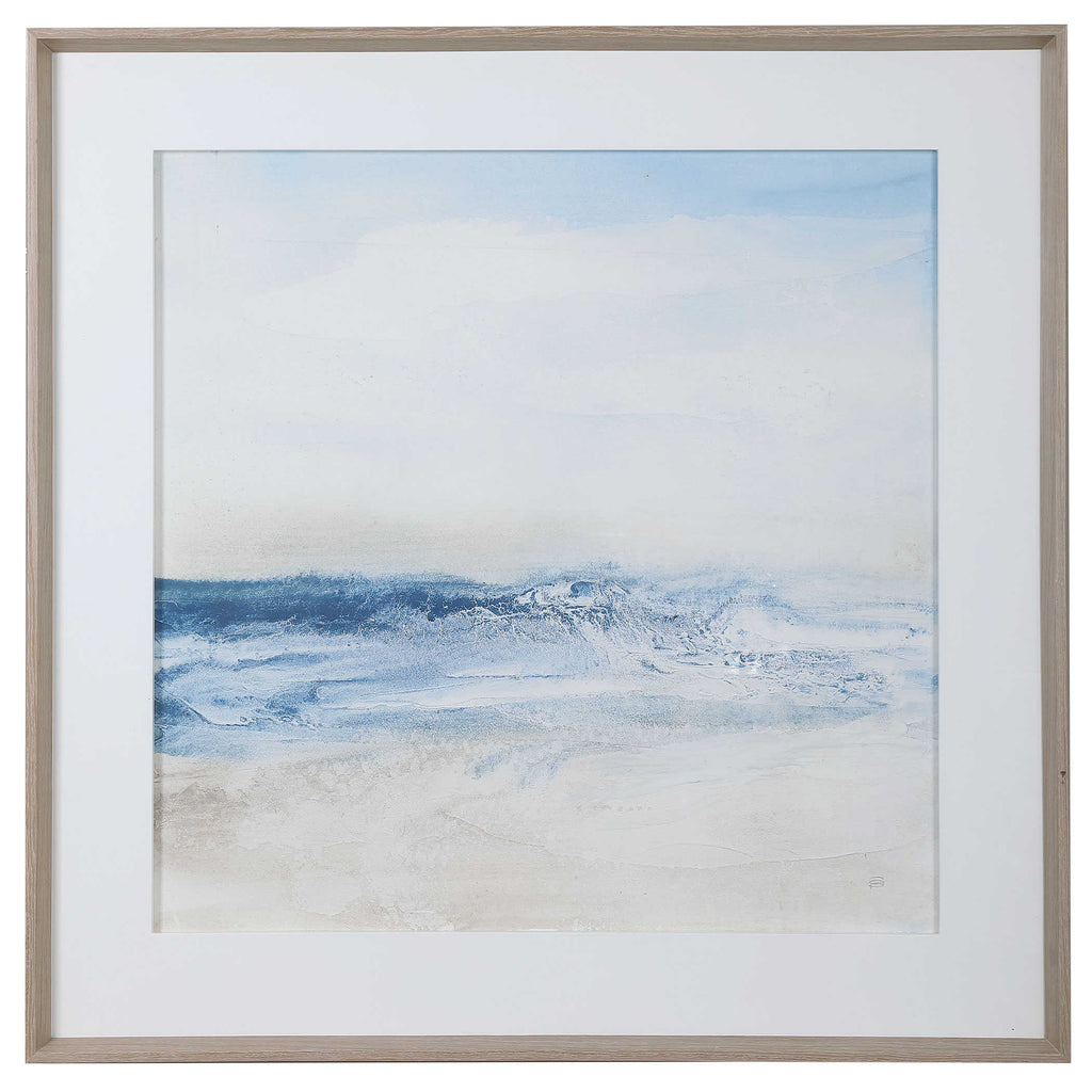 Surf and Sand Framed Print | Uttermost #41621 Artwork by Chris Paschke.